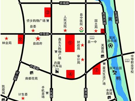 河南省南阳市南召县老城区核心5-20亩之间共九宗短平快小土地出让
